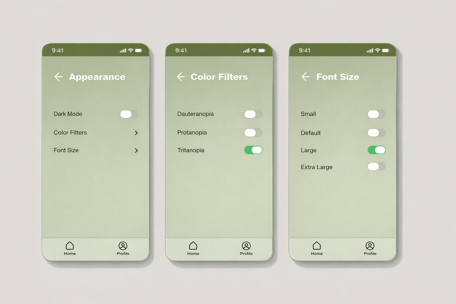Clarity over decoration design example